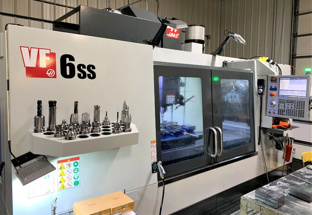 Haas CNC milling machine | Rialto Manufacturing Inc