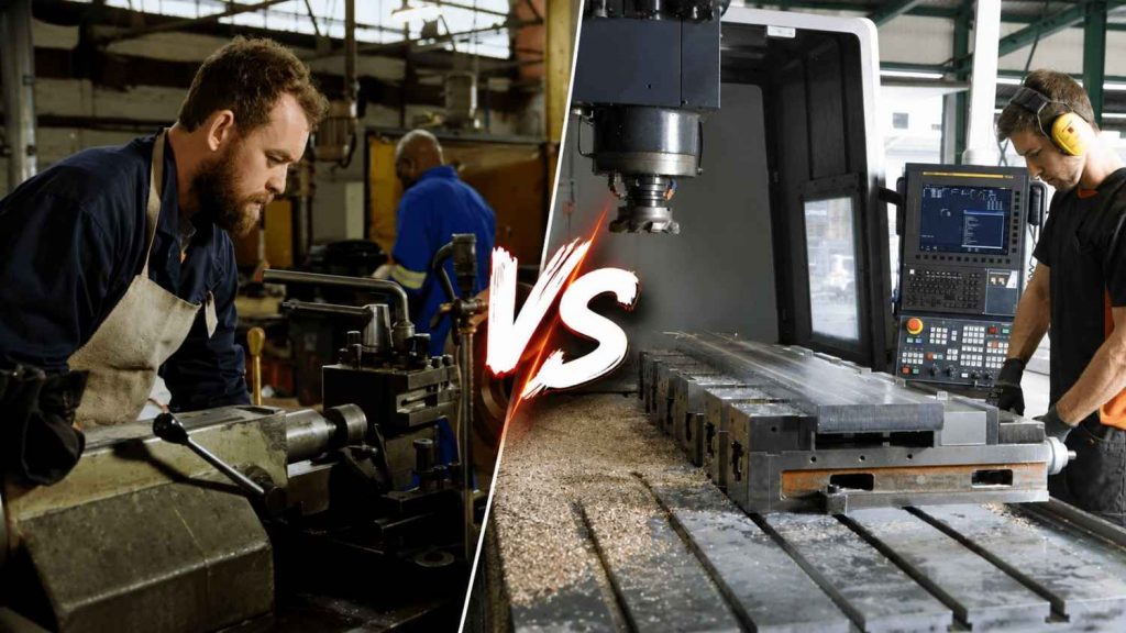 CNC Machining vs. Traditional Manual Machining